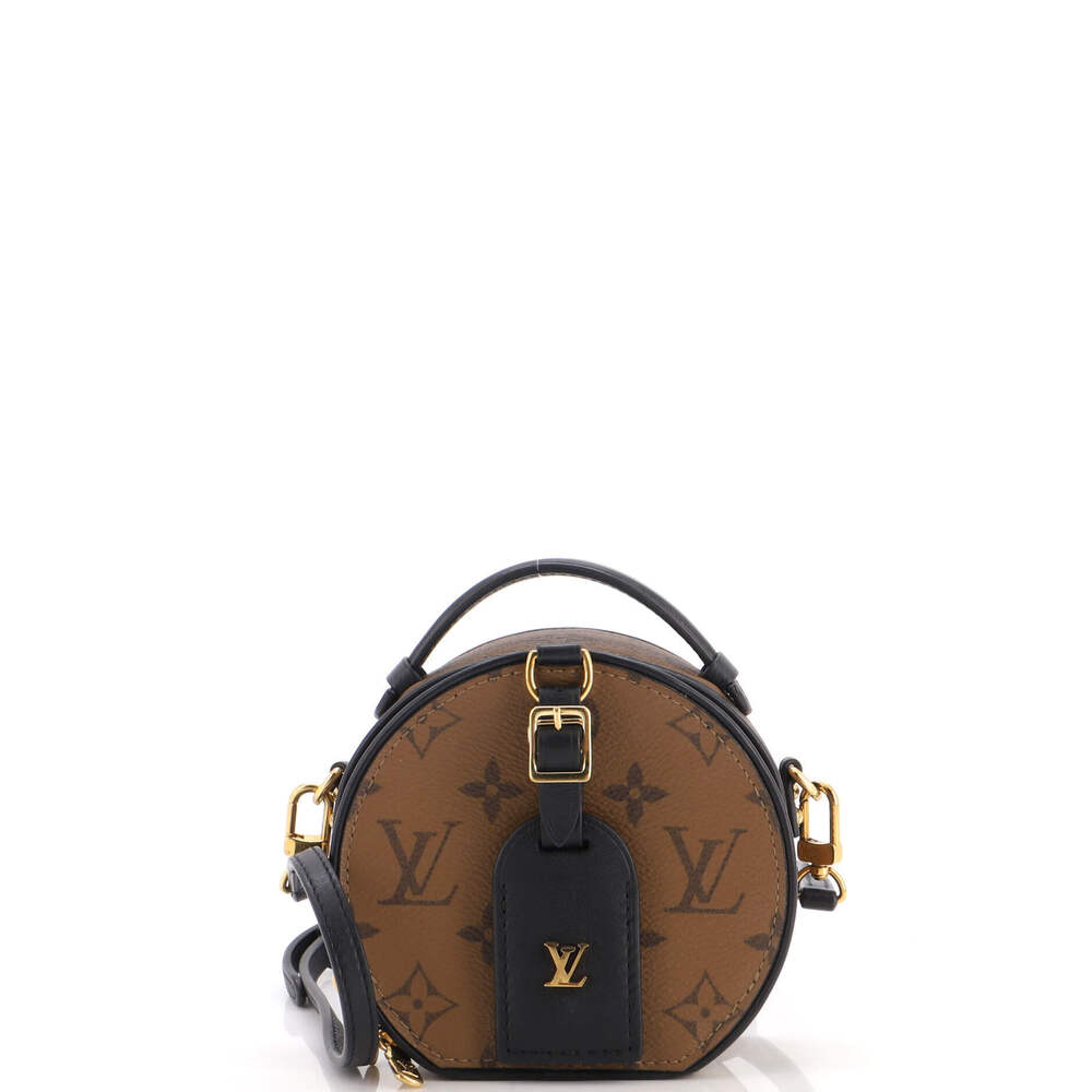 Louis Vuitton Mini Boite Chapeau Bag Reverse Monogram Canvas